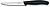 Нож кухонный Victorinox Swiss Classic 6.7233 стальной универсальный для стейка/пиццы лезв.110мм серрейт. заточка черный