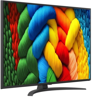 Телевизор LED LG 50" 50NANO81A6A.ARUG черный 4K Ultra HD 60Hz DVB-T DVB-T2 DVB-C DVB-S DVB-S2 USB WiFi Smart TV - купить недорого с доставкой в интернет-магазине