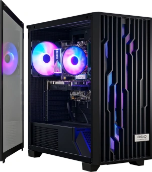 ПК Osio B59i i5 12400F (2.5) 16Gb SSD1Tb RTX3050 6Gb без ОС GbitEth 550W черный (С59I-001B) - купить недорого с доставкой в интернет-магазине