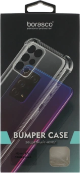 Чехол (клип-кейс) BoraSCO для Honor X7c Bumper Case прозрачный (73872) - купить недорого с доставкой в интернет-магазине