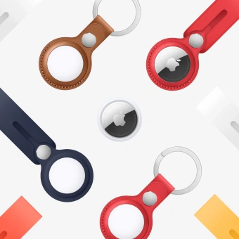 Метка Apple AirTag A2187 компл.:4шт (MX542ZP/A) - купить недорого с доставкой в интернет-магазине