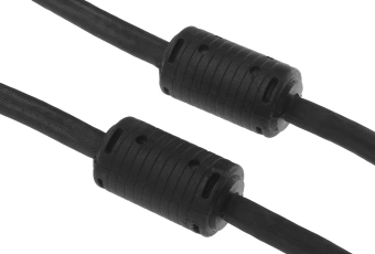Кабель-удлинитель видео Premier 5-960EXT VGA (m)/VGA (f) 3м. феррит.кольца черный (5-960EXT 3.0) - купить недорого с доставкой в интернет-магазине