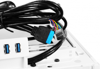 Корпус Thermaltake The Tower 500 белый без БП E-ATX 9x120mm 3x140mm 4xUSB3.0 audio bott PSU - купить недорого с доставкой в интернет-магазине