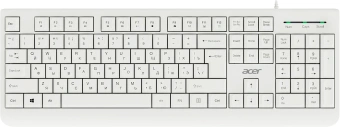 Клавиатура + мышь Acer OCC400 клав:белый мышь:белый USB (ZL.ACCCC.014) - цена, купить или заказать с доставкой в интернет-магазине Клавиатура + мышь Acer OCC400 клав:белый мышь:белый USB (ZL.ACCCC.014) - купить недорого с доставкой в интернет-магазине