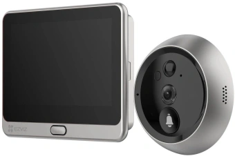 Камера видеонаблюдения IP Ezviz CS-DP2 Wi-Fi 2-2мм цв. корп.:серебристый - купить недорого с доставкой в интернет-магазине
