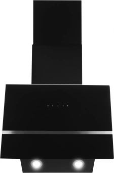 Вытяжка каминная Hyundai HGH 6846 IX черный/нержавеющая сталь управление: сенсорное (1 мотор) - купить недорого с доставкой в интернет-магазине