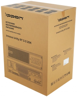 Источник бесперебойного питания Ippon Innova Unity RT 3-3 20K 20000Вт 20000ВА черный - купить недорого с доставкой в интернет-магазине