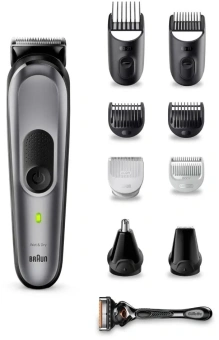 Триммер Braun Series 7 MGK7420 серый (насадок в компл:9шт) - купить недорого с доставкой в интернет-магазине