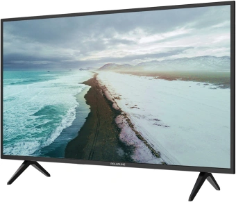 Телевизор LED PolarLine 43" 43PL51STC-SM черный FULL HD 60Hz DVB-T DVB-T2 DVB-C DVB-S2 USB WiFi Smart TV (RUS) - купить недорого с доставкой в интернет-магазине