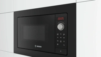 Микроволновая печь Bosch BFL623MB3 20л. 800Вт черный (встраиваемая) - купить недорого с доставкой в интернет-магазине