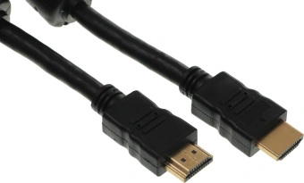 Кабель аудио-видео Ningbo HDMI (m)/HDMI (m) 1.8м. феррит.кольца позолоч.конт. черный (HDMI-1.8M-MG(VER1.4)) - купить недорого с доставкой в интернет-магазине