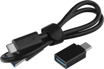 Накопитель SSD Hikvision USB-C 512GB HS-ESSD-P0512BWD 512G BLACK 1.8" черный - купить недорого с доставкой в интернет-магазине