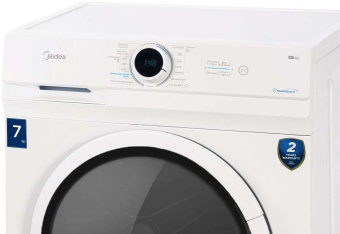 Стиральная машина Midea MF100W70/W класс: A загр.фронтальная макс.:7кг белый - купить недорого с доставкой в интернет-магазине
