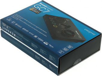 Звуковая карта Creative USB Sound BlasterX GC7 (Super X-Fi Ultra DSP) 7.1 Ret - купить недорого с доставкой в интернет-магазине