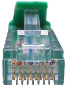 Патч-корд Suprlan 10-0156 UTP RJ-45 вил.-вилка RJ-45 кат.5E 0.5м зеленый LSZH 0.483AWG - купить недорого с доставкой в интернет-магазине