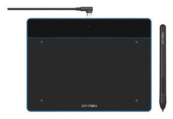 Графический планшет XPPen Deco Fun S USB голубой - купить недорого с доставкой в интернет-магазине