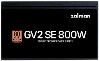 Блок питания Zalman ATX 800W ZM800-GV2SE 80+ bronze (20+4pin) 120mm fan 8xSATA RTL - купить недорого с доставкой в интернет-магазине