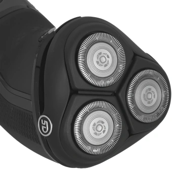 Бритва роторная Philips Series 3000 S3144/00 реж.эл.:3 питан.:аккум. черный/синий - купить недорого с доставкой в интернет-магазине