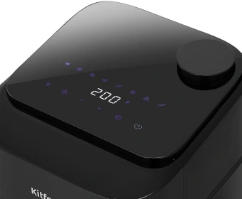 Аэрогриль Kitfort КТ-8154 6.5л 1800Вт черный - купить недорого с доставкой в интернет-магазине