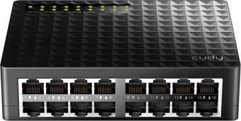 Коммутатор Cudy FS1016D (L2) 16x100Мбит/с неуправляемый - купить недорого с доставкой в интернет-магазине