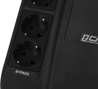 Источник бесперебойного питания Powercom Spider SPD-650N 390Вт 650ВА черный - купить недорого с доставкой в интернет-магазине