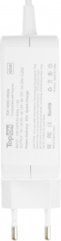 Блок питания TopON TOP-MI65-WHITE автоматический 65W 5V-20.3V 3.25A от бытовой электросети - купить недорого с доставкой в интернет-магазине