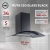 Вытяжка каминная MBS Ruta 150 Glass Black черный стекло управление: кнопочное (1 мотор) - купить недорого с доставкой в интернет-магазине