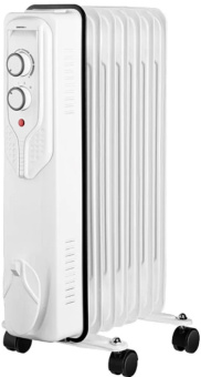 Радиатор масляный Centek CT-6205 1500Вт белый - купить недорого с доставкой в интернет-магазине