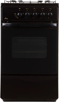 Плита Газовая Flama RG 24019 B коричневый (без крышки) реш.сталь - купить недорого с доставкой в интернет-магазине