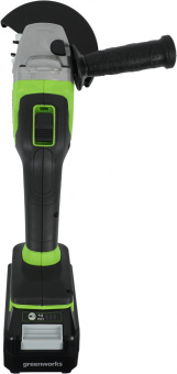 Углошлифовальная машина Greenworks GD24AGK4 10500об/мин рез.шпин.:M14 d=125мм (3200207UB) - купить недорого с доставкой в интернет-магазине
