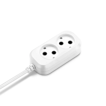 Сетевой удлинитель Buro BU-PSL2.3/W 3м (2 розетки) белый (пакет ПЭ) - цена, купить или заказать с доставкой в интернет-магазине Сетевой удлинитель Buro BU-PSL2.3/W 3м (2 розетки) белый (пакет ПЭ) - купить недорого с доставкой в интернет-магазине