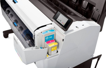 Плоттер HP Designjet T1600 PostScript (3EK11A) A0/36" - купить недорого с доставкой в интернет-магазине
