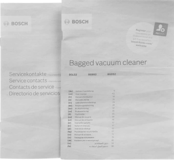 Пылесос Bosch BGBS2LB1 600Вт черный - купить недорого с доставкой в интернет-магазине
