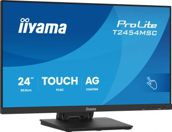 Монитор Iiyama 24" ProLite T2454MSC-B3AG черный IPS LED 4ms 16:9 HDMI M/M глянцевая HAS 1000:1 300cd 178гр/178гр 1920x1080 75Hz DP FHD USB Touch 5.4кг - купить недорого с доставкой в интернет-магазине