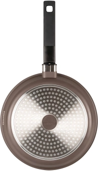 Сковорода Rondell Praline RDA-1564 круглая 24см покрытие: Xylan Plus ручка съемная (без крышки) коричневый - купить недорого с доставкой в интернет-магазине