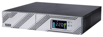 Источник бесперебойного питания Powercom Smart King RT SRT-2000A LCD 1800Вт 2000ВА черный - купить недорого с доставкой в интернет-магазине