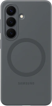 Чехол (клип-кейс) Samsung для Samsung Galaxy S26 Silicone Magnet Case with MagSafe черный (EF-ES942CBEGRU) - купить недорого с доставкой в интернет-магазине