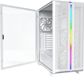 Корпус Montech Sky One Lite белый без БП ATX 5x120mm 5x140mm 2xUSB3.0 audio bott PSU - купить недорого с доставкой в интернет-магазине