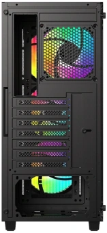 Корпус ID-Cooling Ware 310 черный без БП ATX 6x120mm 2xUSB2.0 1xUSB3.0 audio bott PSU - купить недорого с доставкой в интернет-магазине
