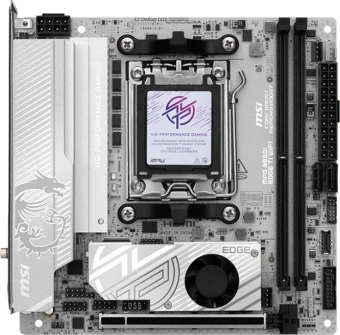 Материнская плата MSI MPG B850I EDGE TI WIFI Socket AM5 AMD B850 2xDDR5 mini-ITX AC`97 8ch(7.1) 5Gigabit RAID+HDMI - купить недорого с доставкой в интернет-магазине
