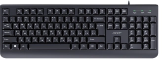Клавиатура + мышь Acer OCC400 клав:черный мышь:черный USB (ZL.ACCCC.015) - купить недорого с доставкой в интернет-магазине