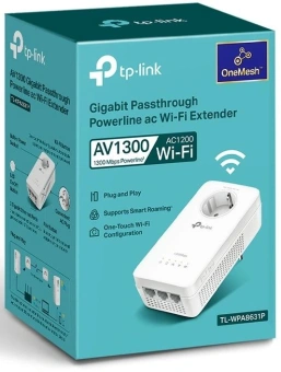 Сетевой адаптер Powerline TP-Link TL-WPA8631P Gigabit Ethernet - купить недорого с доставкой в интернет-магазине