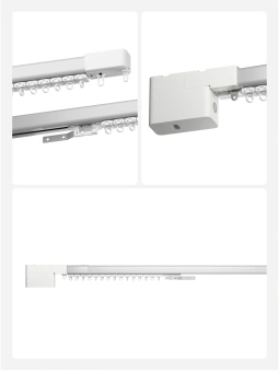 Умный карниз Yandex YNDX-00591 выдвижение гориз. белый - купить недорого с доставкой в интернет-магазине