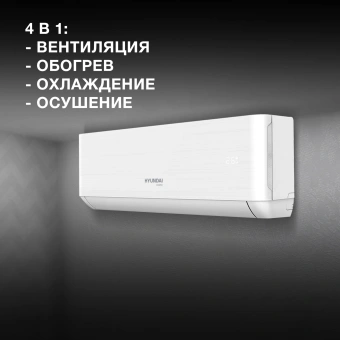 Сплит-система Hyundai HAC-12i/T-PRO белый - купить недорого с доставкой в интернет-магазине