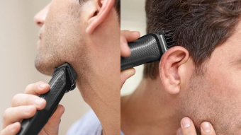 Триммер Philips MG3720/15 черный (насадок в компл:7шт) - купить недорого с доставкой в интернет-магазине