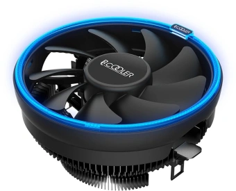 Устройство охлаждения(кулер) PcCooler E126M B одноцветная Soc-AM5/AM4/1200/1700/1851 черный 4-pin 29.8dB Al 90W 266gr Ret (R3-0120WBKBXX-GL) - купить недорого с доставкой в интернет-магазине