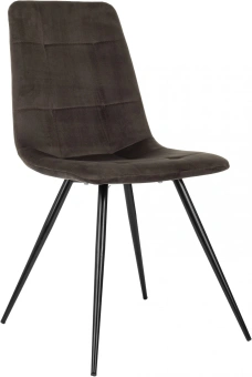 Стул для дома Бюрократ CH-K1_4 комплект 4шт коричневый Holland 74 металл черный на ножках (CH-K1_1/HL74_4) - купить недорого с доставкой в интернет-магазине