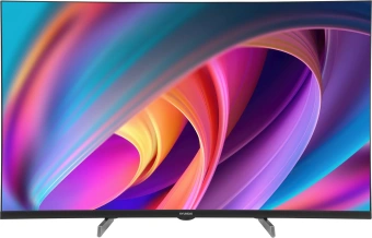 Телевизор LED Hyundai 32" H-LED32BS5100 WebOS Frameless Metal черный/серый HD 60Hz DVB-T DVB-T2 DVB-C DVB-S DVB-S2 USB WiFi Smart TV - купить недорого с доставкой в интернет-магазине