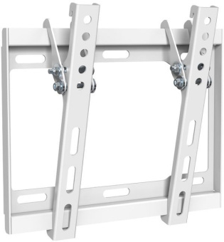 Кронштейн для телевизора Ultramounts UM 831TW белый 17"-43" макс.35кг настенный наклон - купить недорого с доставкой в интернет-магазине