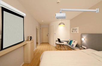 Кронштейн для проектора Cactus CS-VM-PRE04-WT белый макс.20кг настенный и потолочный поворот и наклон - купить недорого с доставкой в интернет-магазине